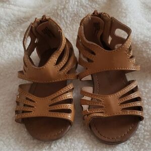 Stylish Tan Kids Sandals